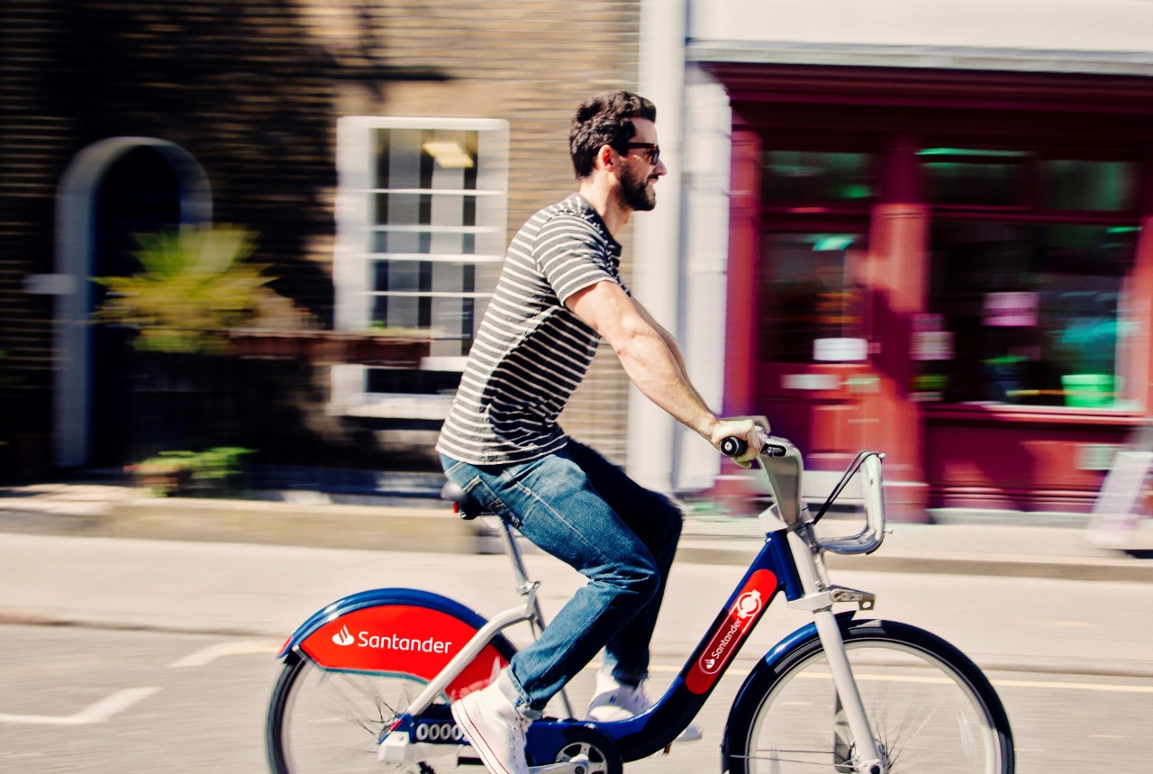 Santander Cycles in London